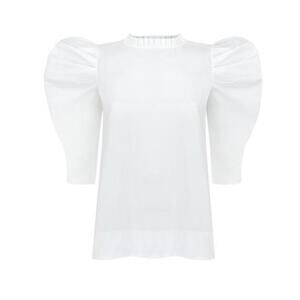 Monica Nera Irina Shirt in White